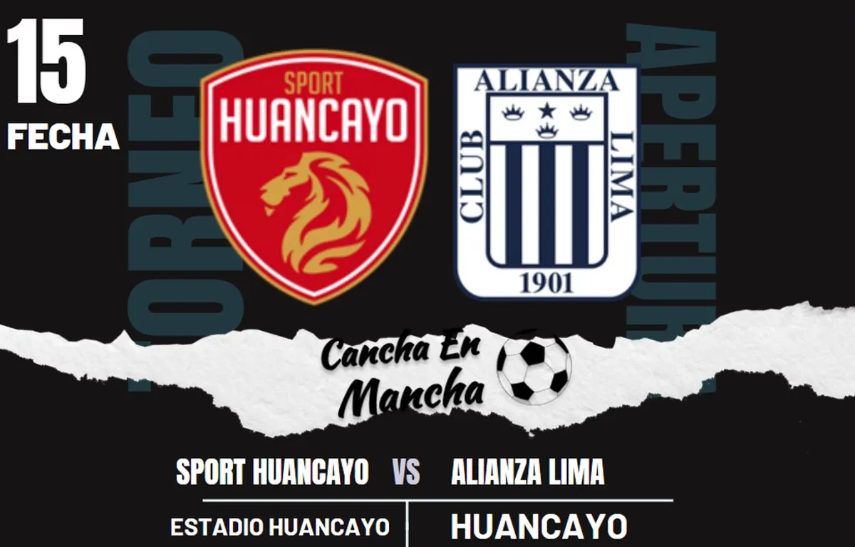 ¿A qué hora juegan Alianza Lima vs. Sport Huancayo? Dónde ver el encuentro por el Torneo Apertura
