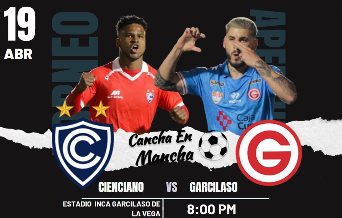 Cienciano vs. Garcilaso EN VIVO: Dónde ver el encuentro por el Torneo Apertura 2024