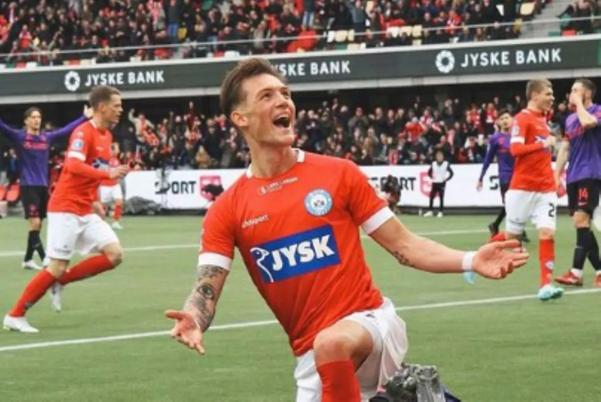 Oliver Sonne convirtió con una fina definición para encaminar al Silkeborg al título en la Copa de Dinamarca